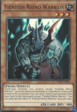 Fiendish Rhino Warrior